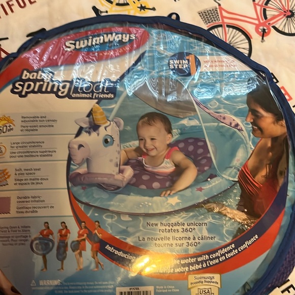 Baby Spring Float unicorn NIB!! Ages 9- 24 months - Picture 1 of 3